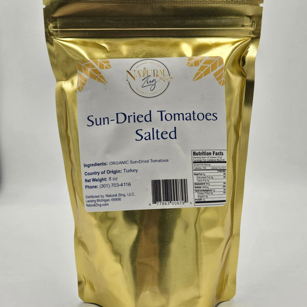 Tomatoes (Sun-Dried, Sea Salted) 8 oz - Natural Zing