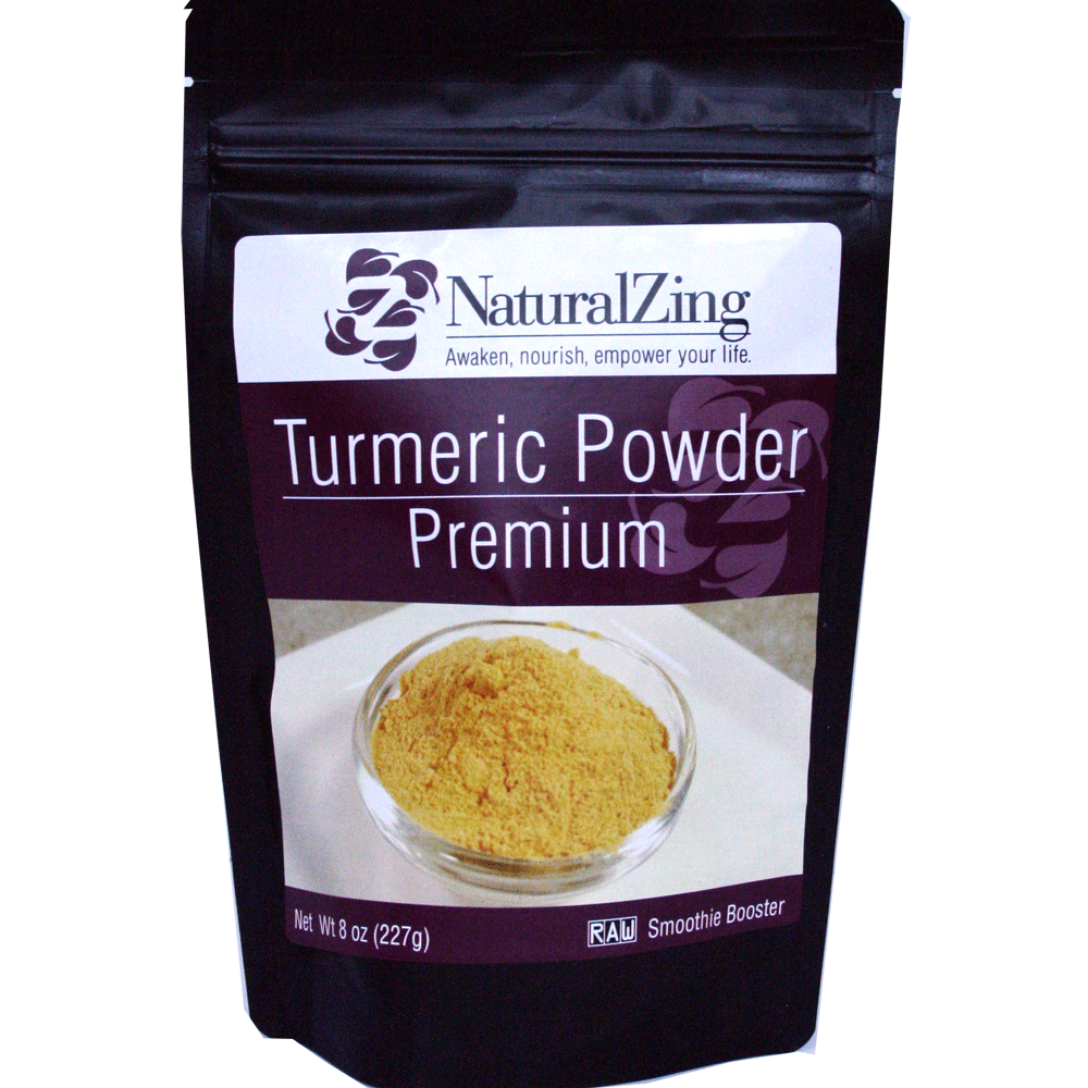 Turmeric Powder 8 oz - Natural Zing