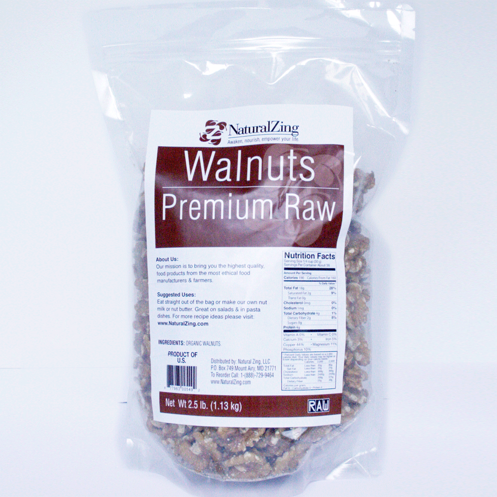 Walnut Halves  2.5 lb