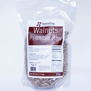 Walnut Halves 2.5 lb - Natural Zing