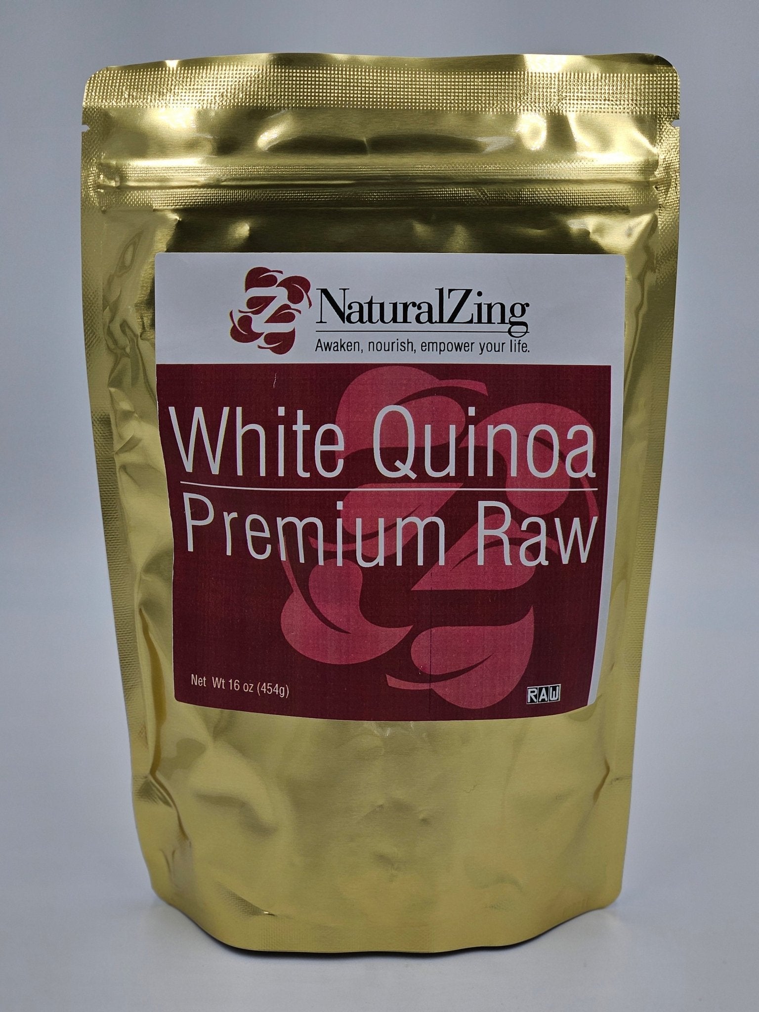 White Quinoa 16 oz - Natural Zing