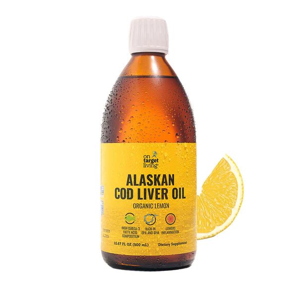 Wild Harvested Alaskan Cod Liver Oil 16.67 oz - Natural Zing